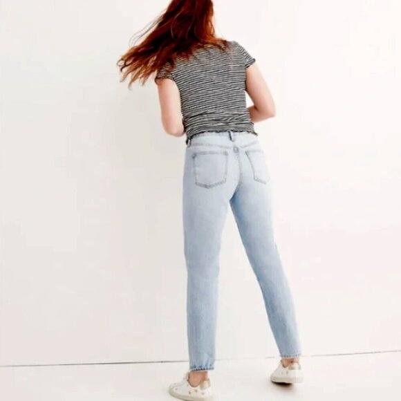 Madewell The Perfect Vintage Jean in Light Blue Fitzgerald Wash Sz 25 #103X - Picture 9 of 15
